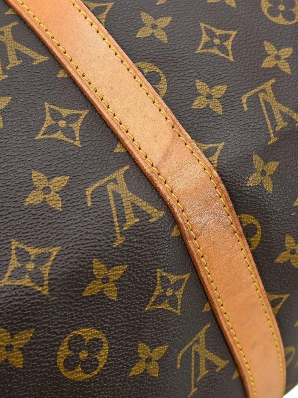 LOUIS VUITTON KEEPALL 50 TRAVEL HANDBAG MONOGRAM M41426 VI881 YQ06220 - Picture 4 of 11